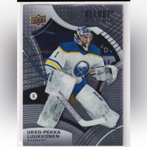 Akko-Pekka Luukkonen 2021/22 Upper Deck Sabres Rookie RC Hockey Card